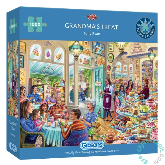 Gibsons 1000 db-os puzzle - Grandmas Treat (G6363)