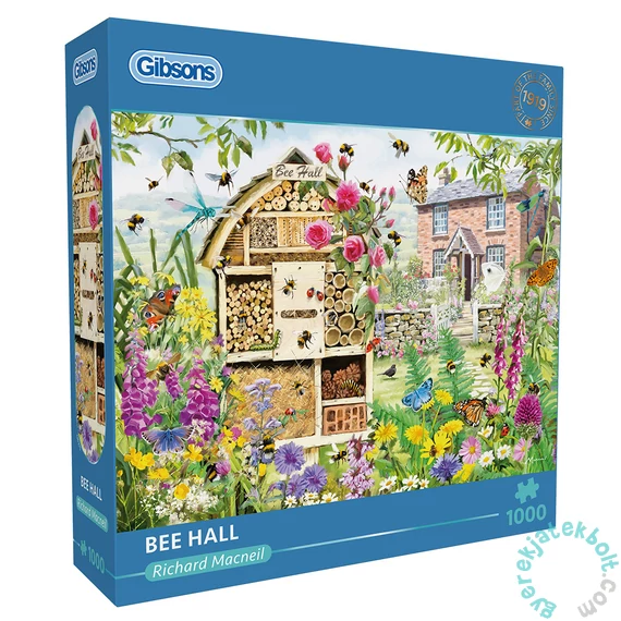 Gibsons 1000 db-os puzzle - Bee Hall (G6375)