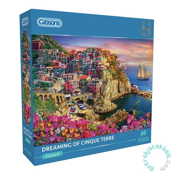 Gibsons 1000 db-os puzzle - Dreaming of Cinque Terre (G6383)