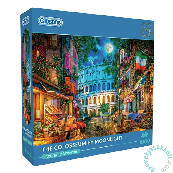 Gibsons 1000 db-os puzzle - The Colosseum by Moonlight (G6388)