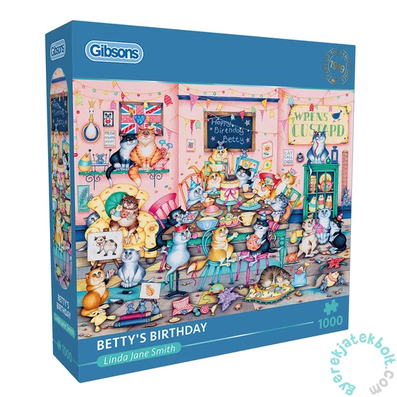 Gibsons 1000 db-os puzzle - Bettys Birthday (G6403)