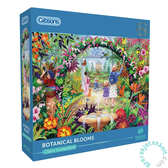 Gibsons 1000 db-os puzzle - Botanical Blooms (G6405)