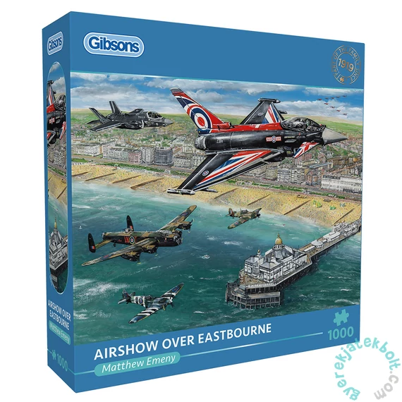 Gibsons 1000 db-os puzzle - Airshow Over Eastbourne (G6413)
