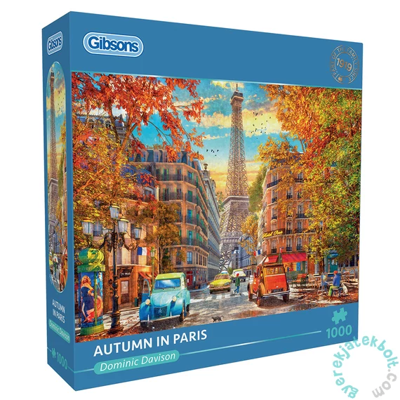 Gibsons 1000 db-os puzzle - Autumn in Paris (G6415)