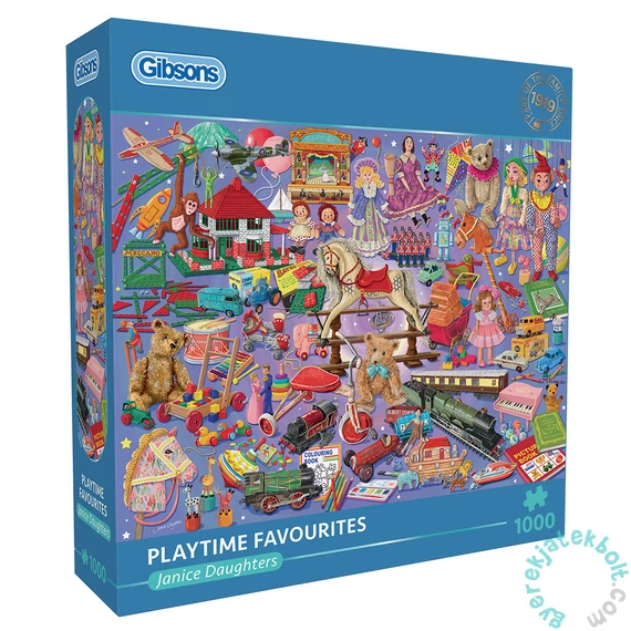 Gibsons 1000 db-os puzzle - Playtime Favourites (G6417)