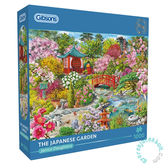 Gibsons 1000 db-os puzzle - The Japanese Garden (G6430)