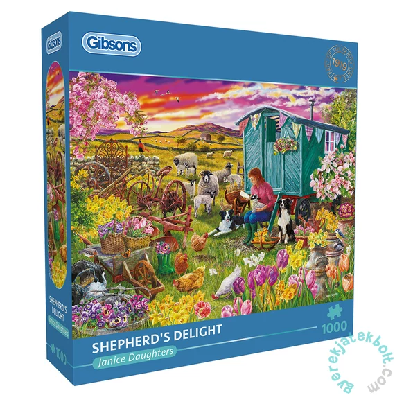 Gibsons 1000 db-os puzzle - Shepherds Delight (G6442)