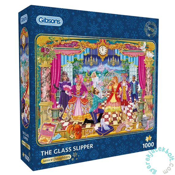 Gibsons 1000 db-os puzzle - The Glass Slipper (G6445)