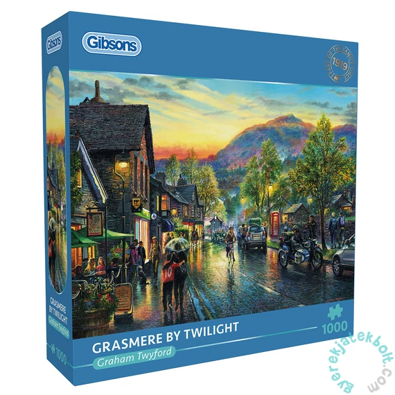Gibsons 1000 db-os puzzle - Grasmere by Twilight (G6448)