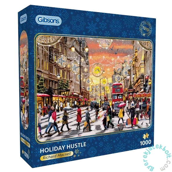 Gibsons 1000 db-os puzzle - Holiday Hustle (G6450)