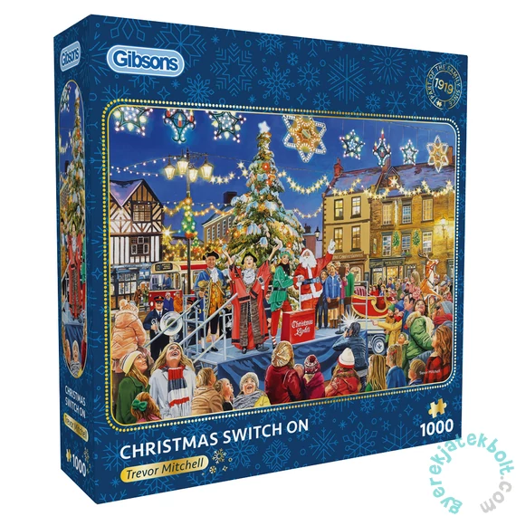 Gibsons 1000 db-os puzzle - Christmas Switch On (G6452)