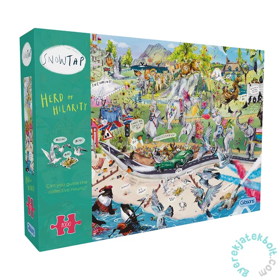 Gibsons 1000 db-os puzzle - Herd of Hilarity (G7138)
