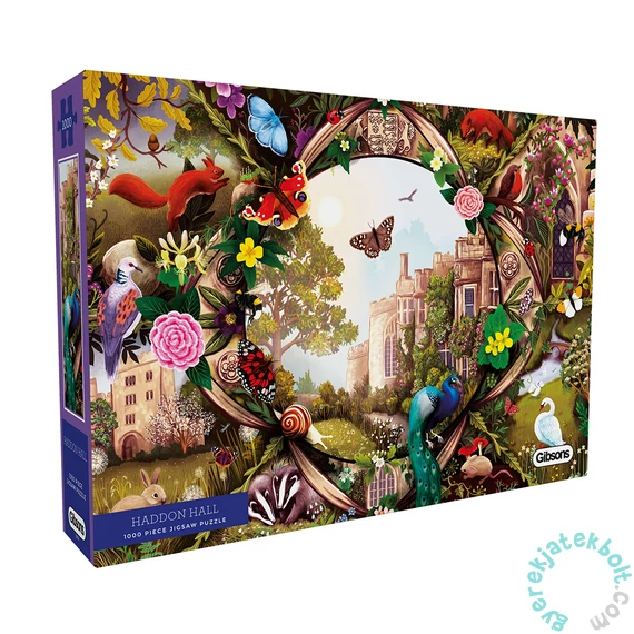 Gibsons 1000 db-os puzzle - Haddon Hall (G7154)
