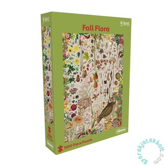 Gibsons 1000 db-os puzzle - RHS - Fall Flora (G7167)