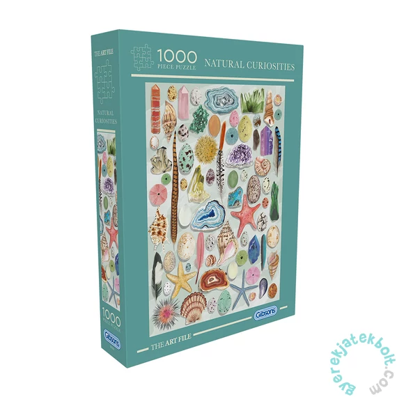 Gibsons 1000 db-os puzzle - The Art File - Natural Curiosities (G7220)