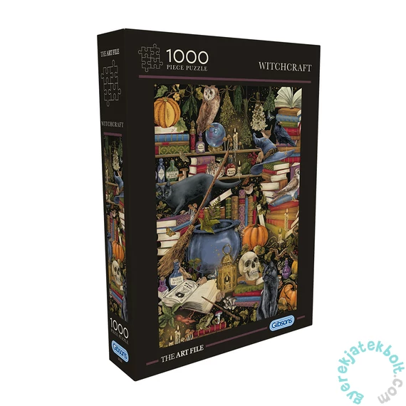 Gibsons 1000 db-os puzzle - The Art File - Witchcraft (G7222)