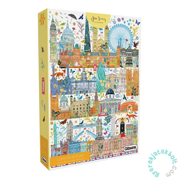 Gibsons 1000 db-os puzzle - London Skyline (G7600)