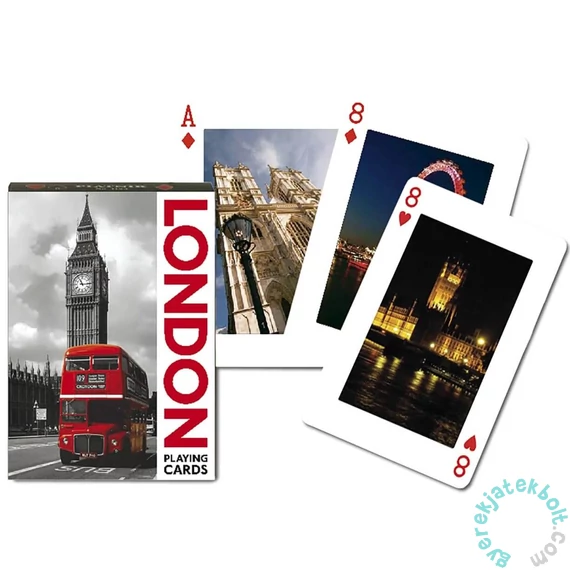 Piatnik Póker kártya - London 54 lapos (135118)
