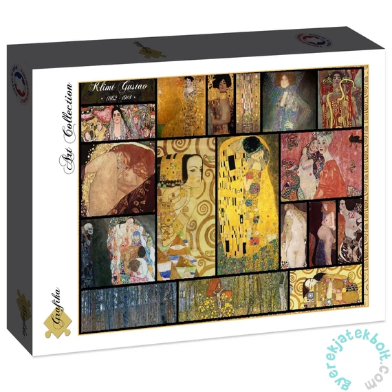 Grafika Art 2000db-os puzzle - Gustav Klimt, Collage (30210)