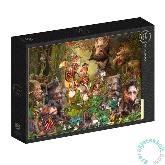 Grafika Art 1000db-os puzzle - François Ruyer - Trolls (33791)