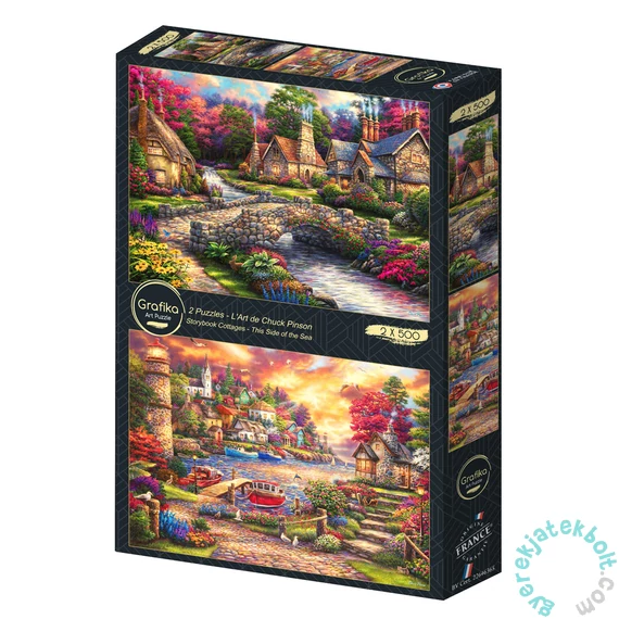 Grafika Art 2x500db-os puzzle - The Art of Chuck Pinson (33801)