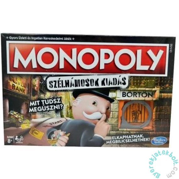 Hasbro - Monopoly Szélhámosok társasjáték (E1871)