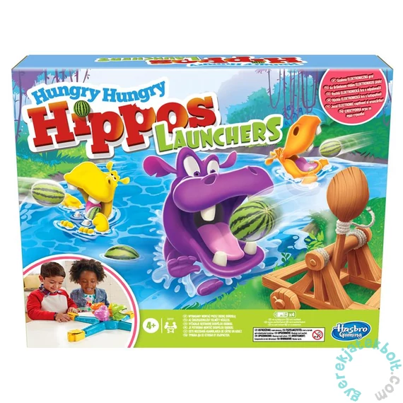 Hungry Hungry Hippos - Éhes vízilovak társasjáték