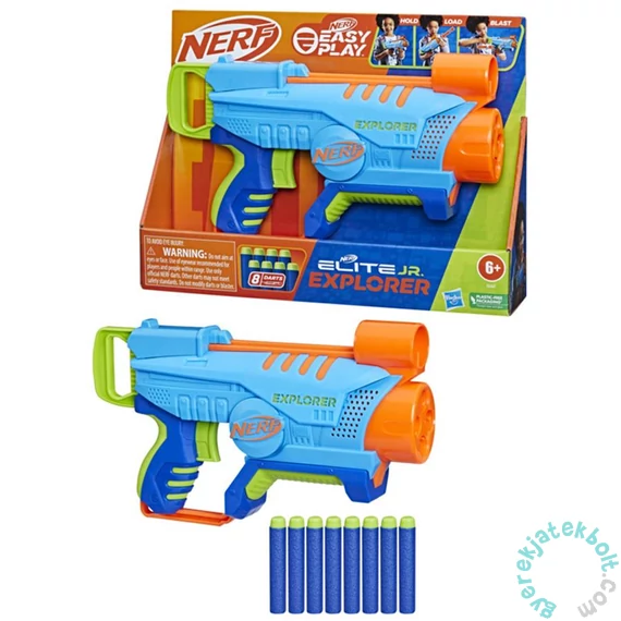 NERF Elite Junior Explorer szivacslövő játékfegyver