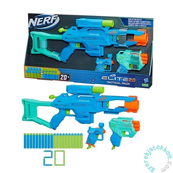 NERF Elite 2.0 Tactical Pack szivacslövő játékfegyver szett