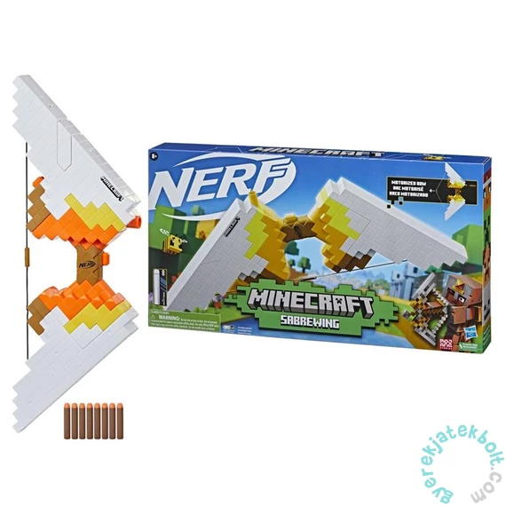 NERF Minecraft Sabrewing szivacslövő játékfegyver