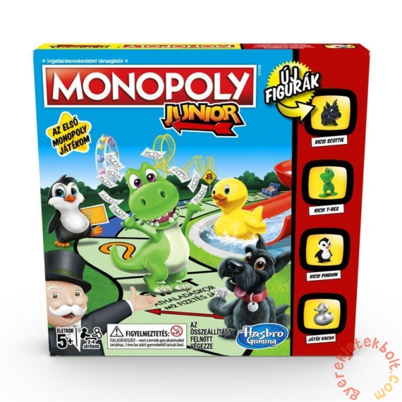 Hasbro - Monopoly Junior társasjáték (A6984)