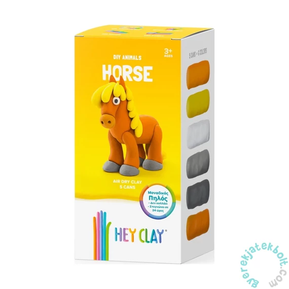 Hey Clay 1 db-os gyurma - Ló