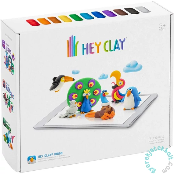 Hey Clay gyurma készlet - Madarak nagy szett