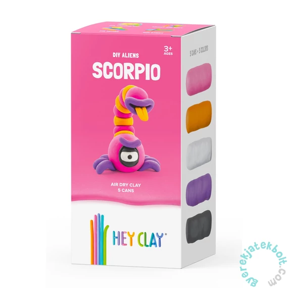 Hey Clay gyurma készlet - Scorpio alien