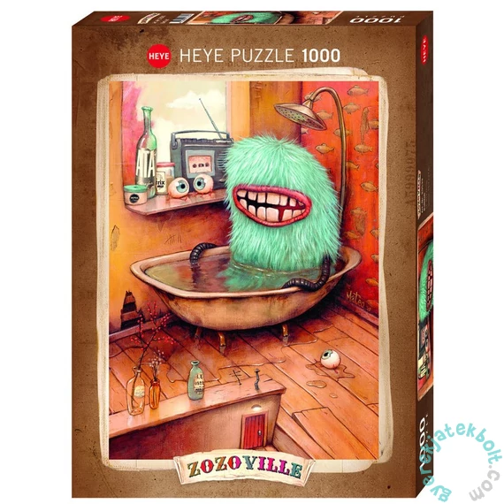 Heye 1000 db-os puzzle - Zozoville, Fürdőkád (29539)