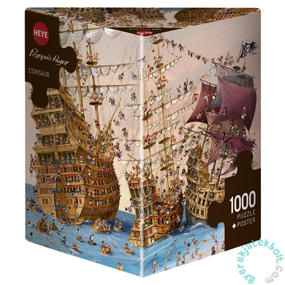 Heye 1000 db-os Triangular puzzle - Kalóz, Ruyer (29570)