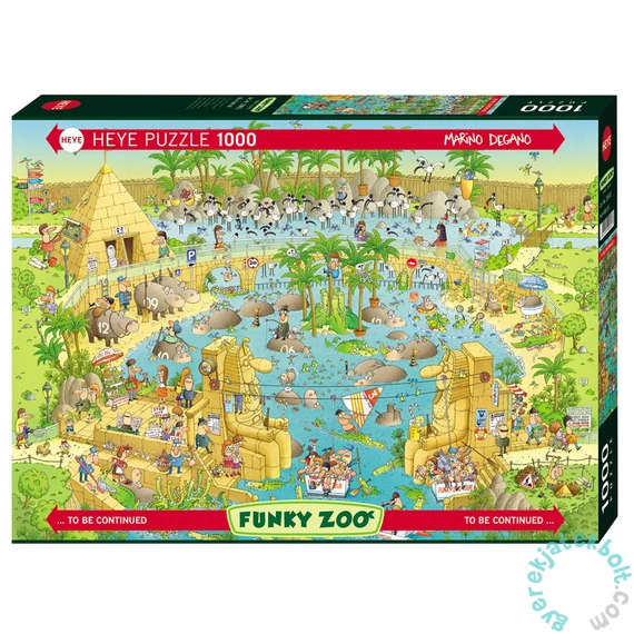 Heye 1000 db-os puzzle - Nílusi élőhely (29693)