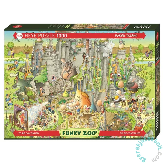 Heye 1000 db-os puzzle - Dinoszauruszok élőhelye (29727)