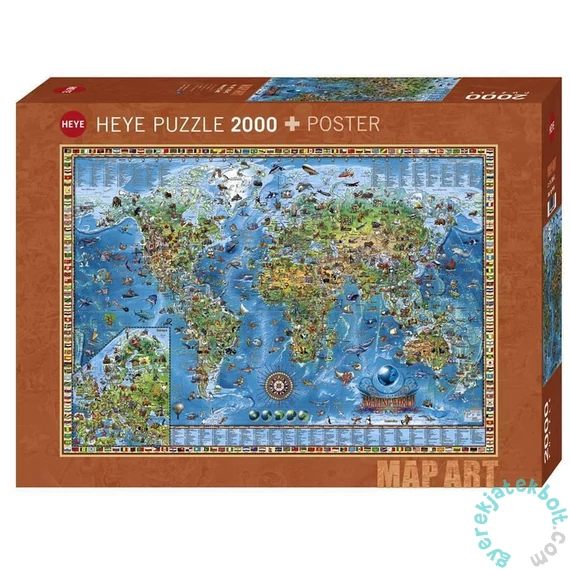 Heye 2000 db-os puzzle - Amazing World, Zigic (29846)