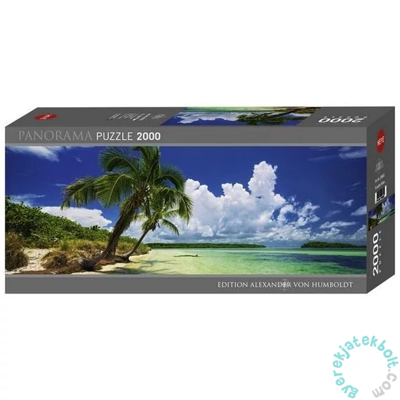 Heye 2000 db-os Panoráma puzzle - Pálmák a paradicsomban, Edition Humboldt (29860)