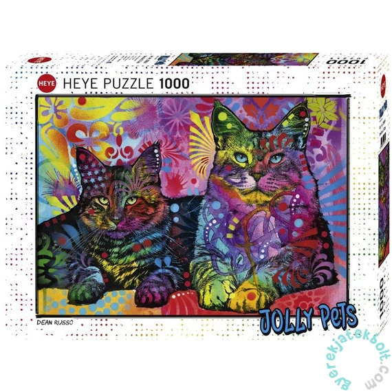 Heye 1000 db-os puzzle - Devoted 2 Cats, Dean Russo (29864)
