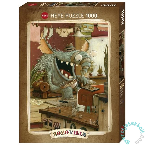 Heye 1000 db-os puzzle - Zozoville, Nagymosás (29865)