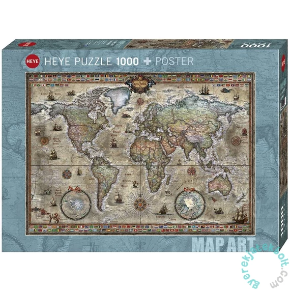 Heye 1000 db-os puzzle - Retro World, Zigic (29871)