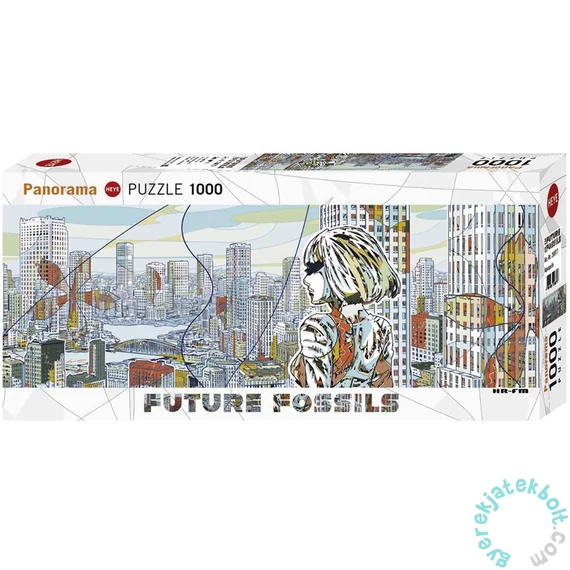 Heye 1000 db-os Panoráma puzzle - Future Fossils - Aquapolis, HR-FM (29877)