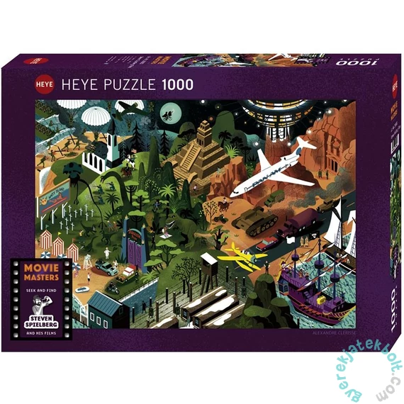 Heye 1000 db-os puzzle - Movie Masters - Steven Spielberg Films, Clérisse (29883)