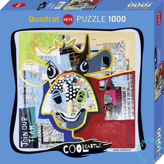 Heye 1000 db-os puzzle - Fredi Gertsch - Kow (29985)