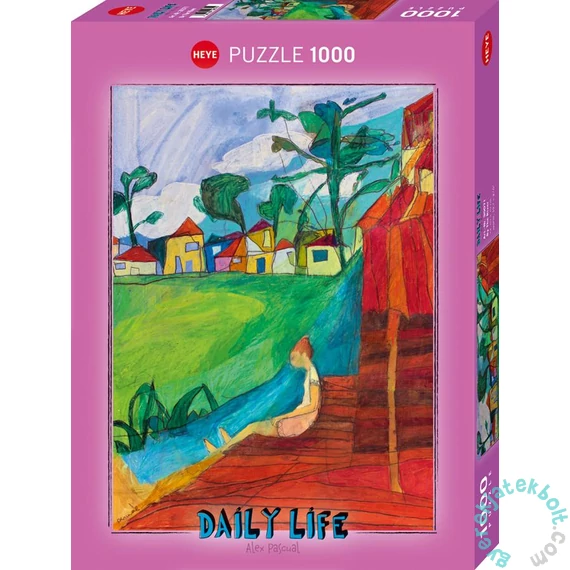 Heye 1000 db-os puzzle - Daily Life - By The River (30071)