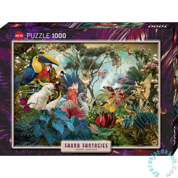 Heye 1000 db-os puzzle - Fauna Fantasies - Birdiversity (30032)