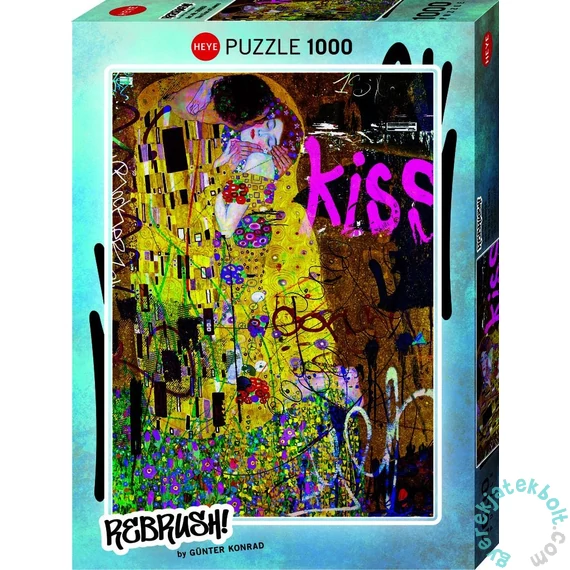 Heye 1000 db-os puzzle - Rebrush - The Kiss of Lovers (30093)