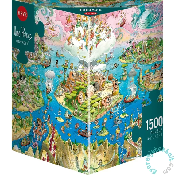 Heye 1500 db-os Triangular puzzle - Odyssey (30087)